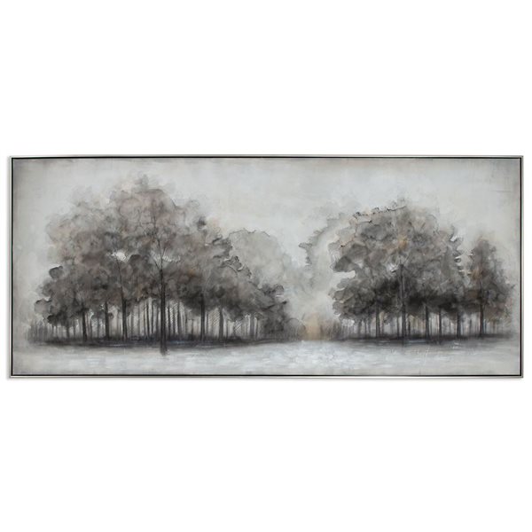 Gild Design House Wildwood Fog, Hand Painted Canvas