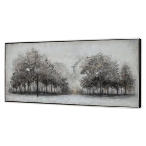 Gild Design House Wildwood Fog, Hand Painted Canvas