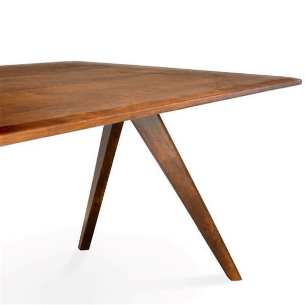 Gild Design House Sterling 78-in Wood Dining Table - Walnut Brown