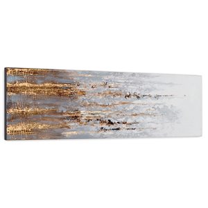 Gild Design House Golden Rise, Hand Painted Canvas