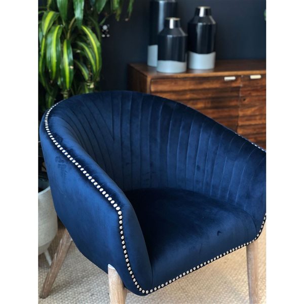 Gild Design House Nadia Club Chair - Blue