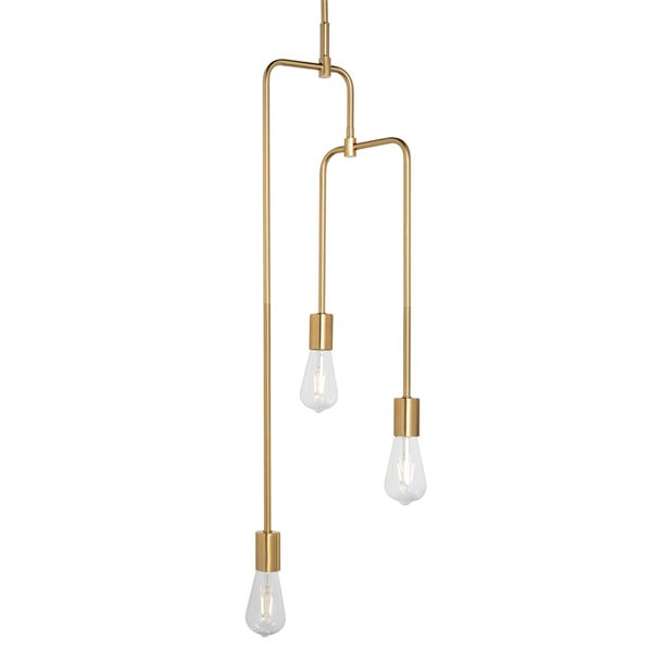 Gild Design House Chandler 3 Light Brass Metal Pendant