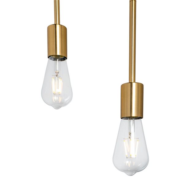 Gild Design House Chandler 3 Light Brass Metal Pendant