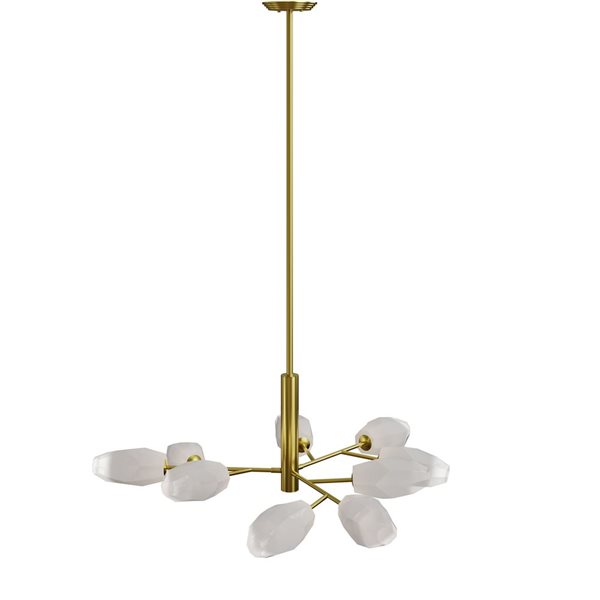 Gild Design House Catalina 9 Light Gold Metal Chandelier