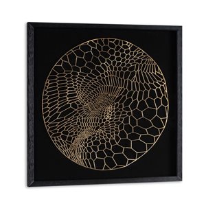 Gild Design House Laced Moon II, 24" Shadow Box