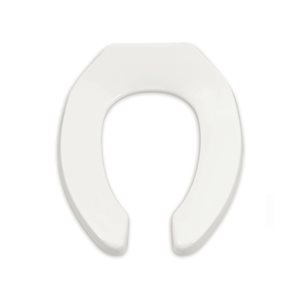 Lixil White Plastic Open Rim Antimicrobial Infant Toilet Seat