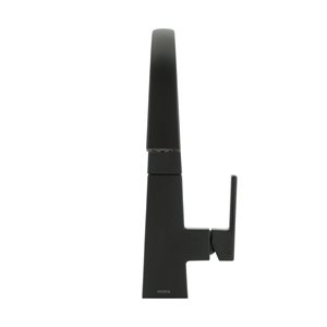 MOEN Nio Matte Black Single-Handle High-Arc Bar Faucet