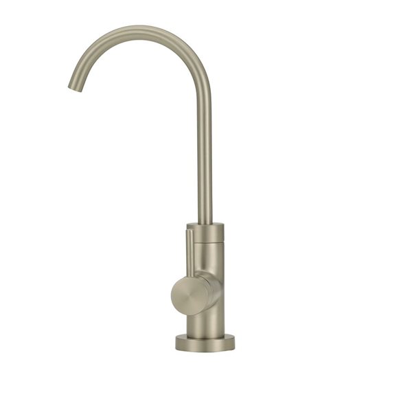 MOEN Sip Spot Resist Stainless Steel Modern Cold Water Kitchen Beverage Faucet w/ Optional Filtration System