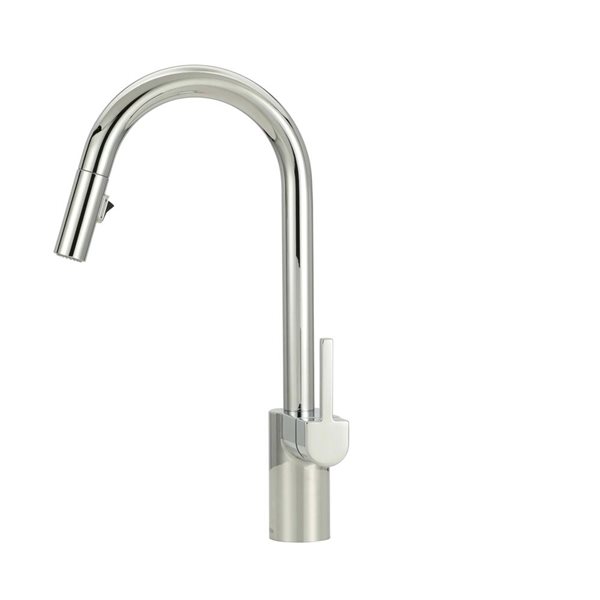 MOEN Align Polished Chrome Single-Handle High-Arc Pull-Down Kitchen Faucet with Reflex System