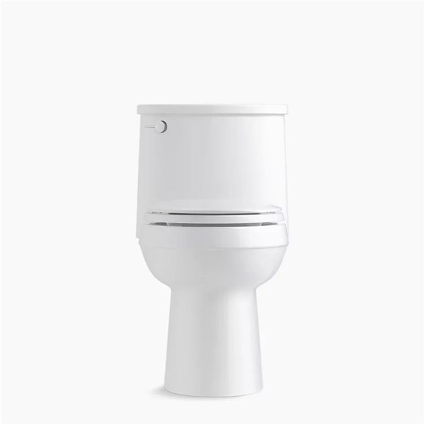 KOHLER Co. Adair White 1-Piece 4.8 LPF Single Flush Elongated Toilet