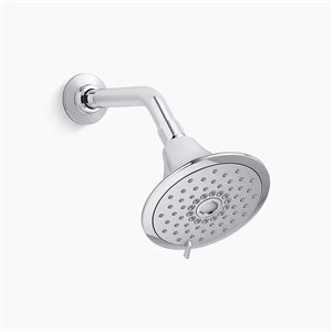 KOHLER Co. Forté Polished Chrome 2.5 GPM 3-Function Showerhead