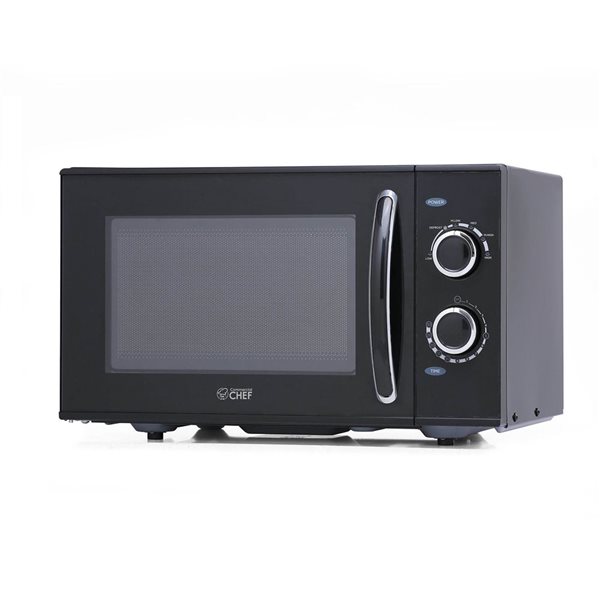 Commercial CHEF 0.9-ft³ Counter Top Microwave - Black