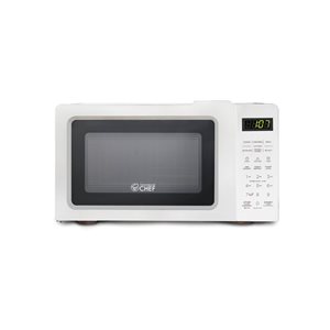 Commercial CHEF 0.7-ft³ Countertop Microwave - White