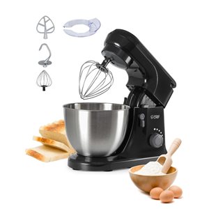 Commercial CHEF 7-Speed 4,5 L Electric Stand Mixer, Stainless Steel