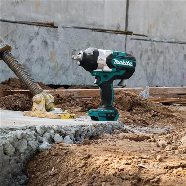 Makita 18V LXT Brushless 1/2-in High Torque Impact Wrench,
