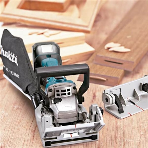 Fraiseuse à lamelles Makita 18 V LXT, outil uniquement