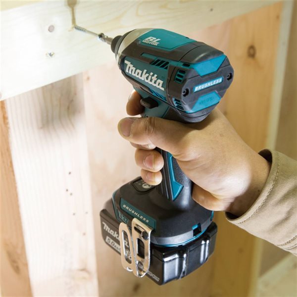 Tournevis à percussion Makita 18 V LXT sans balais 1/4 po, outil uniquement