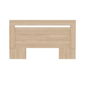 Nexera Malibu 74.25 W x 42.75-in H Natural Blonde Oak Queen-Size Modern Headboard