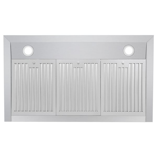 Cosmo 10 H x 36-in W 380 CFM Ducted Stainless Steel Under Cabinet Range Hood