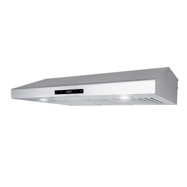 Cosmo 23 D x 30-in W 500 CFM Ducted Stainless Steel Under Cabinet Range Hood