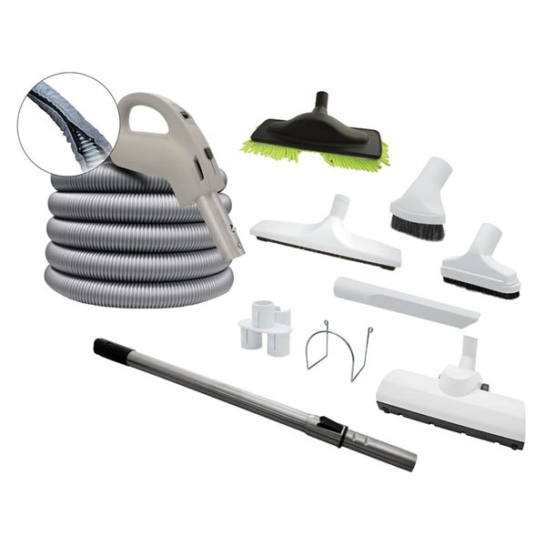 Cana-Vac 24 V ​35-ft (10.7 m) Vacuum Attachment Kit