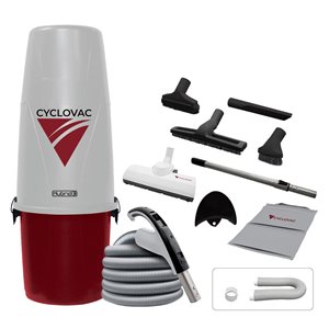 Cyclovac Nitro Ultra 706 AW Central Vacuum with Air Attachment Kit