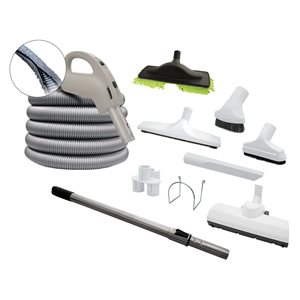 Cana-Vac 24 V 30-ft (9.1 m) Vacuum Attachment Kit