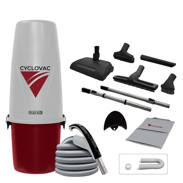 Cyclovac Nitro Ultra 706 AW Central Vacuum with Electric Attachment Kit