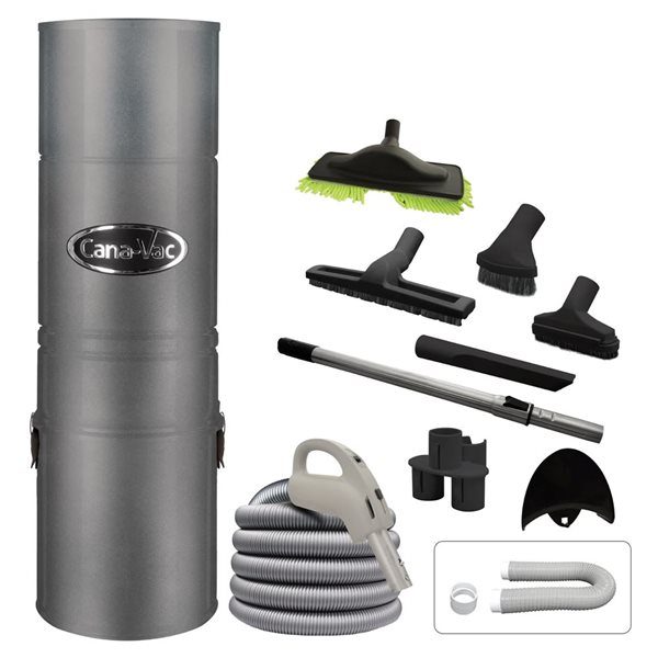 Cana-Vac 70 Ultra 706 AW Central Vacuum with Air Attachment Kit 24 V