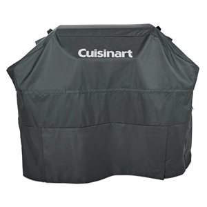 Housse de barbecue Cuisinart robuste grise 60 p. x 24 l. x 46 po h.