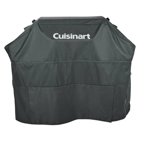 Cuisinart 60 D x 24 W x 46-in H Heavy Duty Grey BBQ Cover