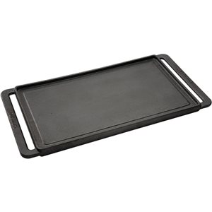 Gril et plaque chauffante Cuisinart réversible en fonte 19 x 9,75 po