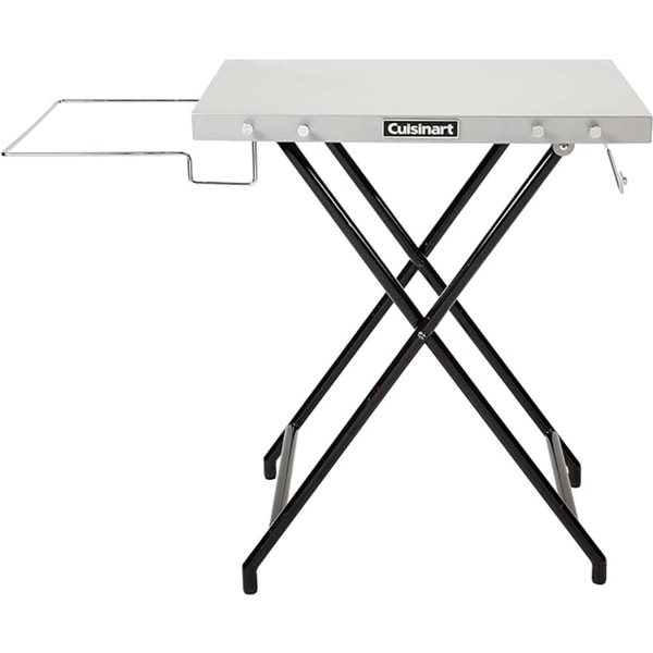 Table de préparation et support de gril Fold'n Go Cuisinart en acier inoxydable 24 x 20 po