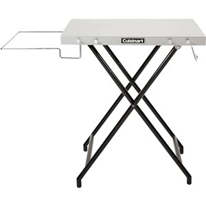 Table de préparation et support de gril Fold'n Go Cuisinart en acier inoxydable 24 x 20 po