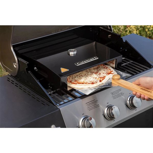 Four à pizza pour gril Cuisinart et pelle en aluminium 12 po