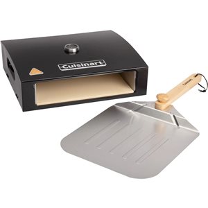 Cuisinart Grill Top Pizza Oven and 12-in Aluminum Peel