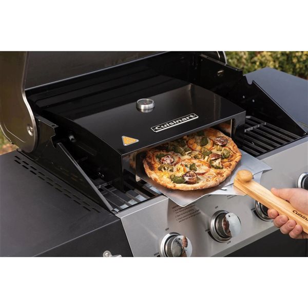 Four à pizza pour gril Cuisinart et pelle en aluminium 12 po