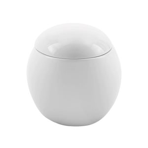 Cuvette de toilette allongée Swiss Madison Nantes blanche double de 16 po h.