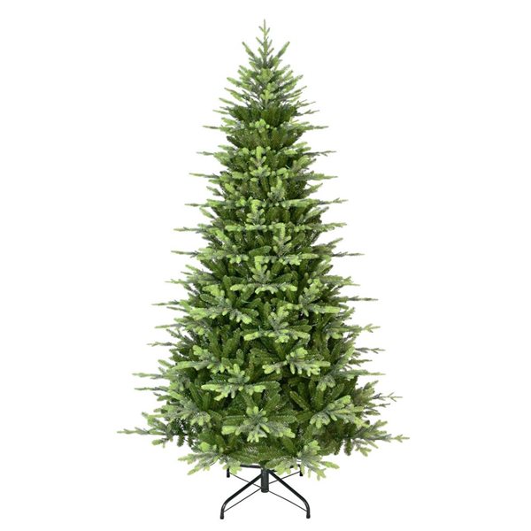 Puleo 7.5-ft Prelit Carrington Fir Artificial Christmas Tree w/ 400 LEDs