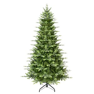 Puleo 7.5-ft Prelit Carrington Fir Artificial Christmas Tree w/ 400 LEDs