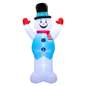 Occasions 20-ft H LED Lighted Christmas Inflatable - Giant Snowman