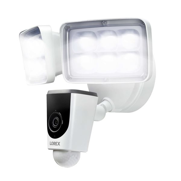 Lorex 1080p Wi-Fi Floodlight Security Camera with dual LED lights (32GB)