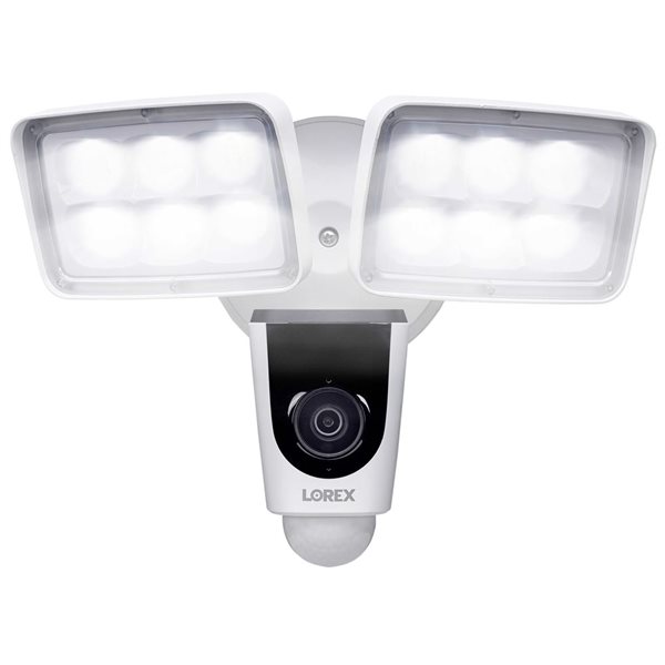 Lorex 1080p Wi-Fi Floodlight Security Camera with dual LED lights (32GB)