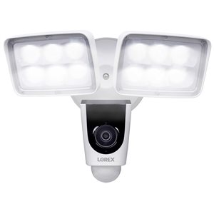 Lorex 1080p Wi-Fi Floodlight Security Camera with dual LED lights (32GB)