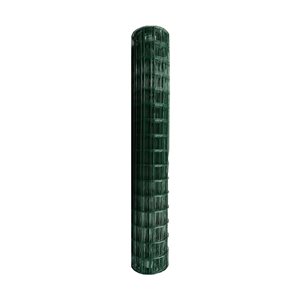 Nuvo Iron 4 x 50-ft Rectangular Green Vinyl PVC Coated Welded Wire Fence Mesh