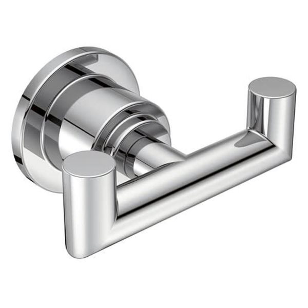 MOEN Arris Chrome Double Robe Hook