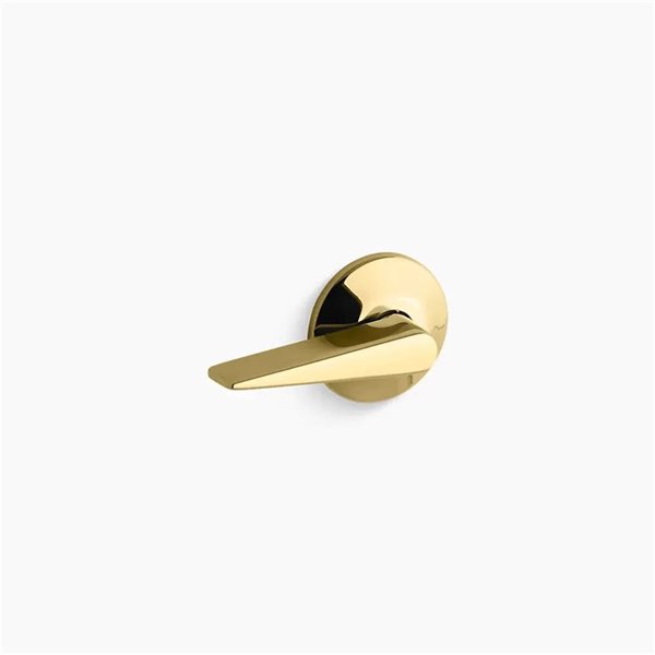 KOHLER Memoirs 2-5/8-in Vibrant Polished Brass Toilet Lever