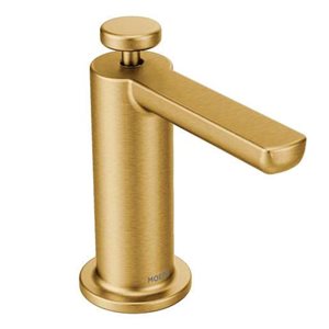 MOEN Brushed Gold Modern Soap Dispenser