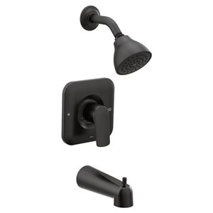 MOEN Rizon Matte Black Posi-Temp Tub/Shower Faucet