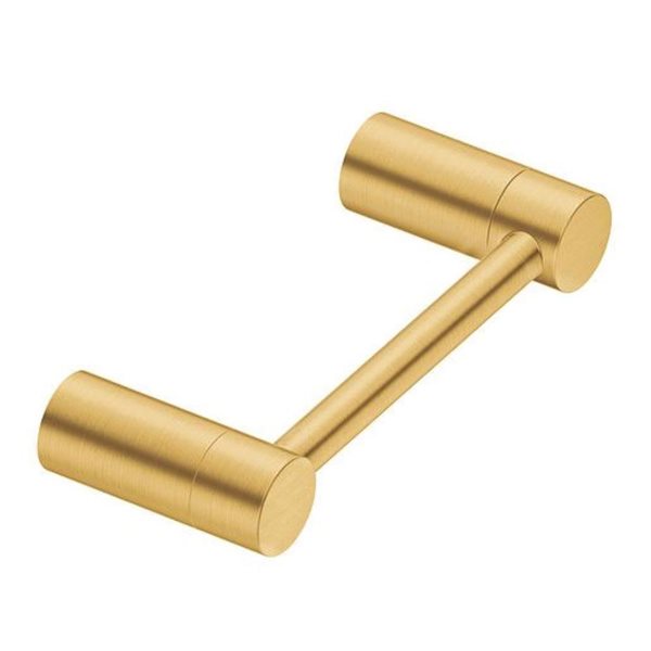 MOEN Align Brushed Gold Pivoting Toilet Paper Holder